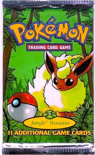 Pokemon Jungle Unlimited Booster Pack (Flareon)