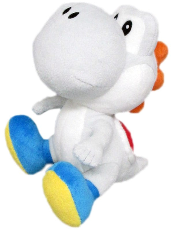 Little Buddy Super Mario All Star Collection White Yoshi Plush, 7"