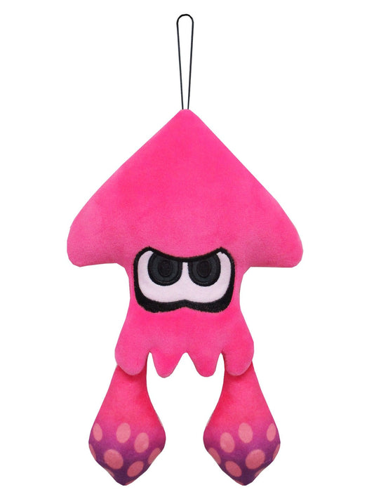 Little Buddy Neon Pink Inkling Squid Plush