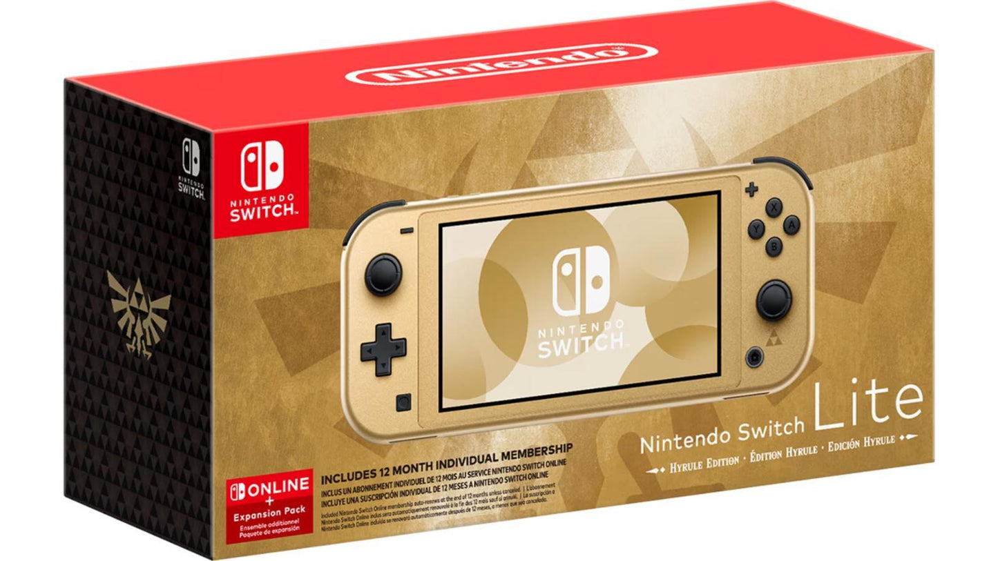Nintendo Switch Lite [Hyrule Edition] - Nintendo Switch