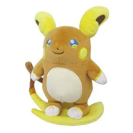 Sanei Pokemon All Star Collection Alolan Raichu 8" Plush
