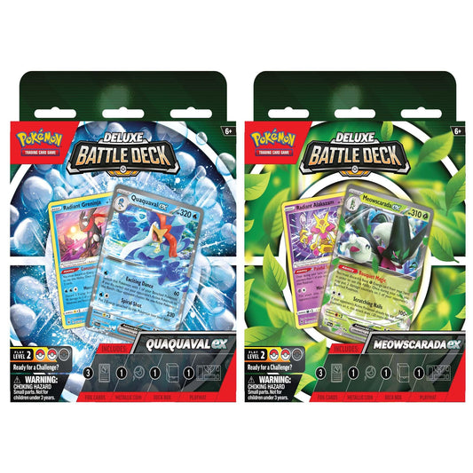 Pokemon Battle Deck Quaquaval ex / Meowscarada ex