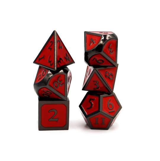 Foam Brain Games Metal Dice Set