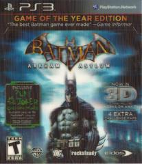 Batman: Arkham Asylum [Game of the Year] - Playstation 3