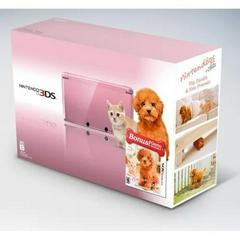 Nintendo 3DS Pearl Pink Nintendogs [Toy Poodle Edition] - Nintendo 3DS