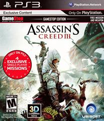 Assassinâ€™s Creed III [Gamestop Edition] - Playstation 3