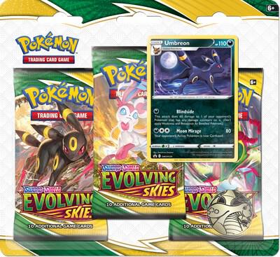 Pokemon Evolving Skies 3 Pack Blister