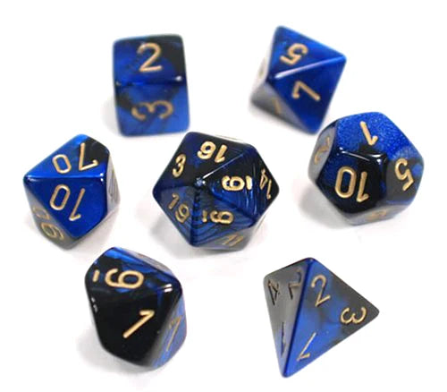 Chessex Gemini Polyhedral 7ct Dice Set