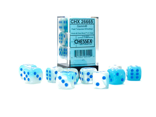 Chessex Gemini 12mm D6 36ct Dice Set