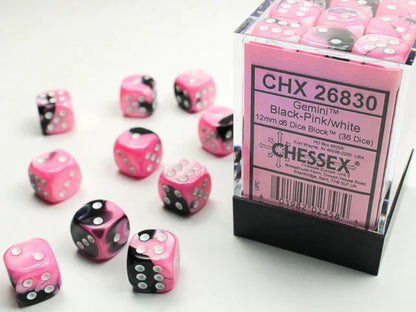 Chessex Gemini 12mm D6 36ct Dice Set