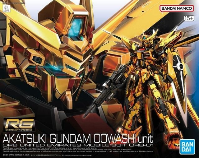 Akatsuki Gundam Oowashi Orb United Emirates ORB-01 RG