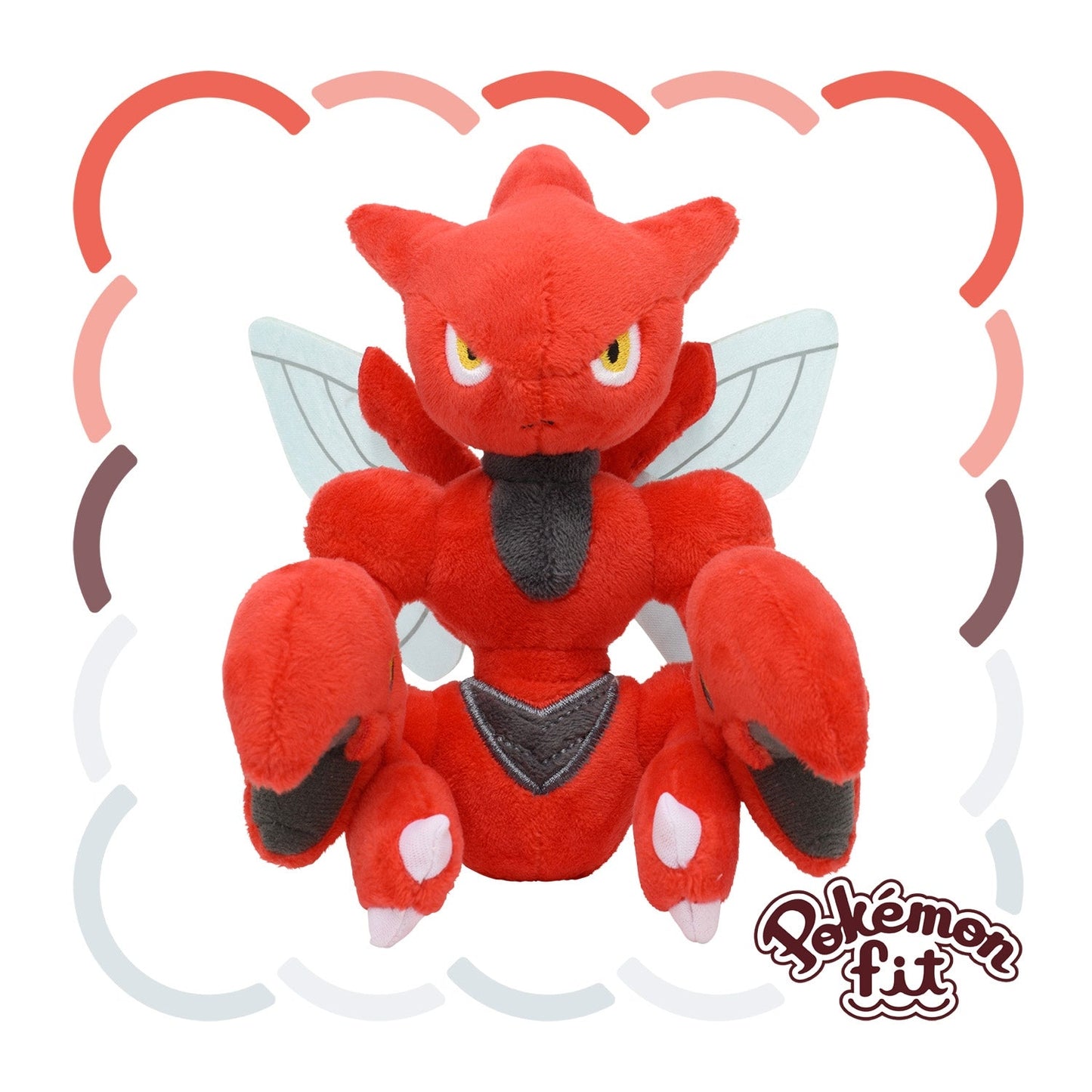 Scizor Pokemon Fit Plush