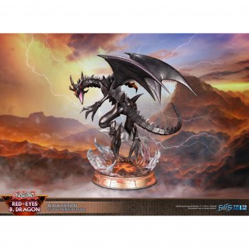 Red Eyes Black Dragon Black Edition First 4 Figures Statue