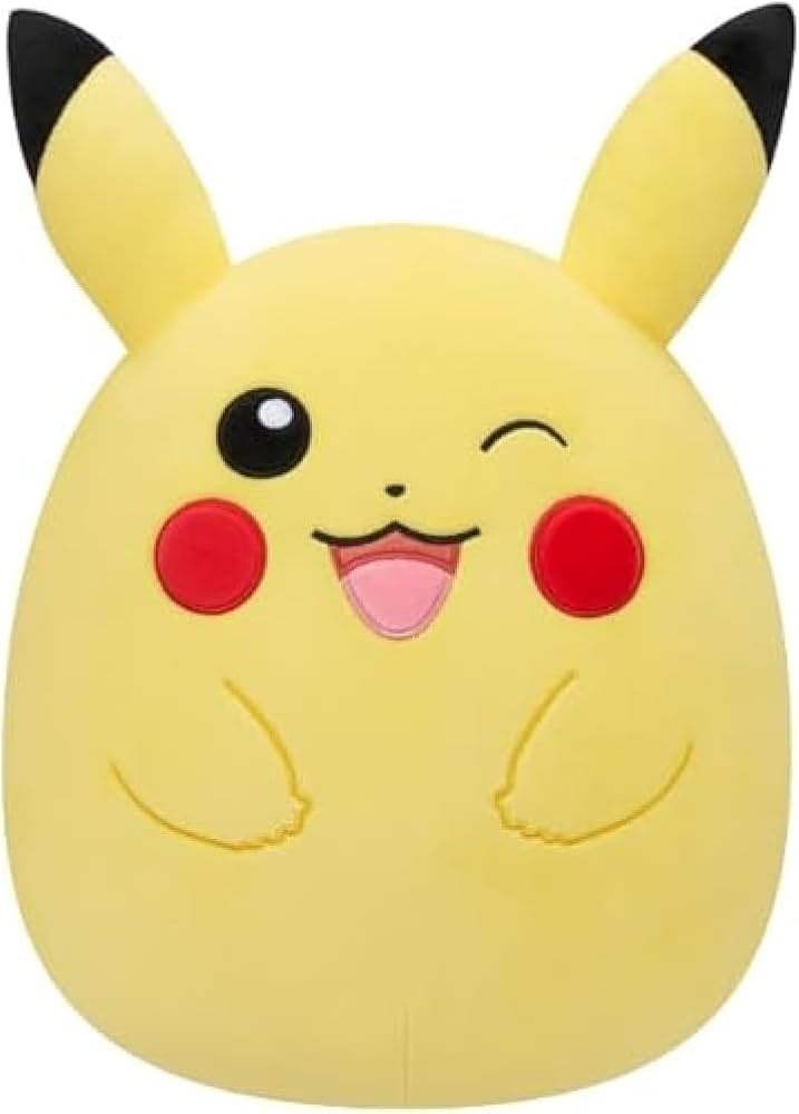 Squishmallow Winking Pikachu 20 Inch Pokemon Plush
