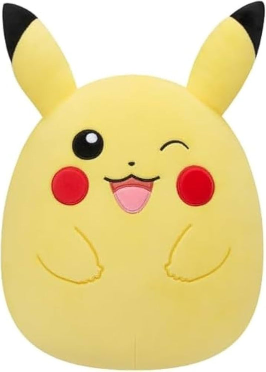 Squishmallow Winking Pikachu 20 Inch Pokemon Plush