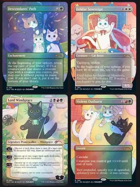 Secret Lair Drop: LOOK AT THE KITTIES - Traditional Foil Edition