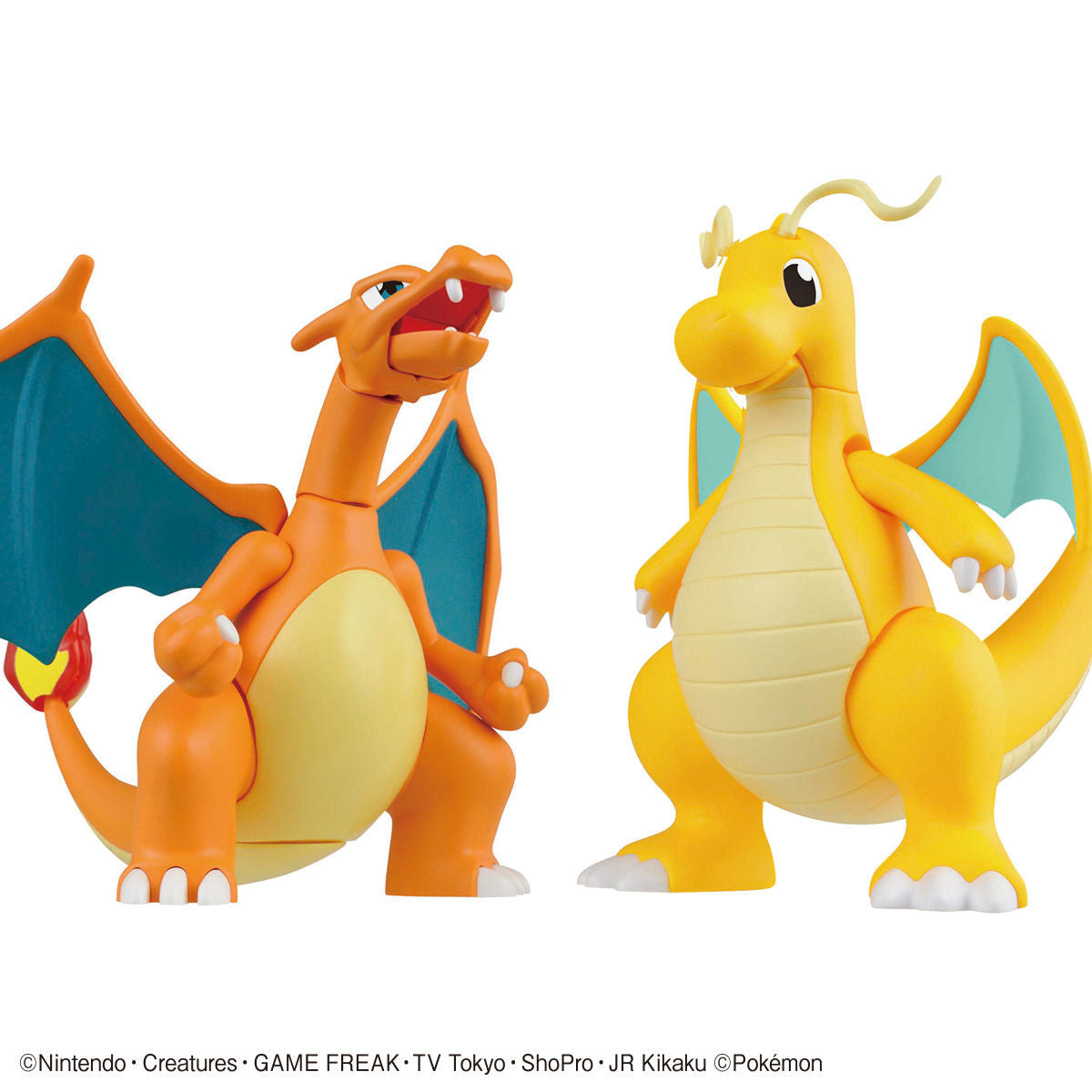 Charizard & Dragonite Pokemon Model Kit