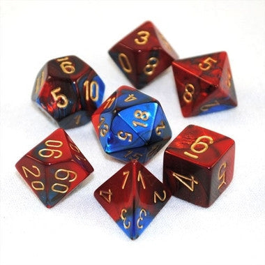 Chessex Gemini Polyhedral 7ct Dice Set