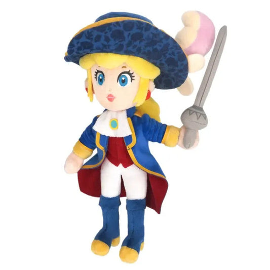 Sanei Swordfighter Peach 10" Plush