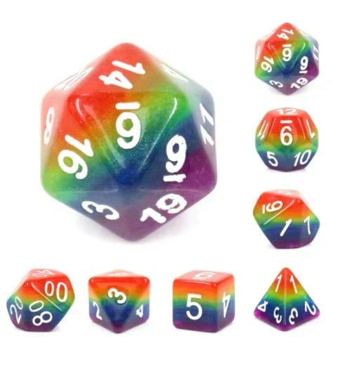 Foam Brain Games Polyhedral Dice Set