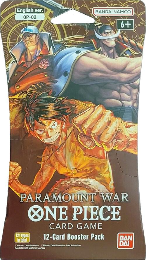 One Piece Paramount War Sleeved Booster Pack