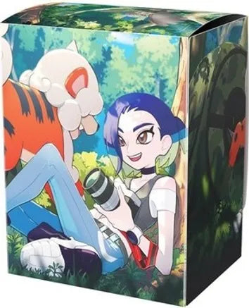 Hisuian Growlithe and Perrin Pokemon Center Deck Box