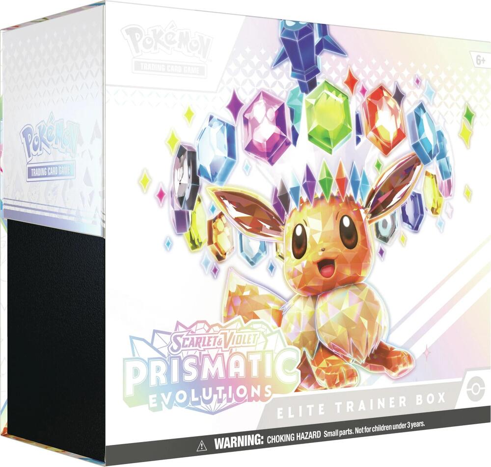 Pokemon Prismatic Evolutions Elite Trainer Box (Cosmetic Flaw)