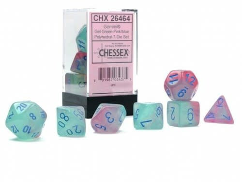 Chessex Gemini Polyhedral 7ct Dice Set