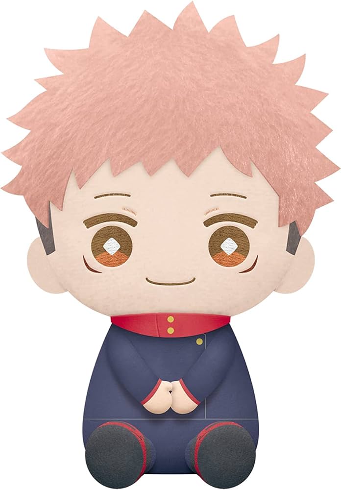 Yuji Itadori Jujutsu Kaisen Big Head Plush