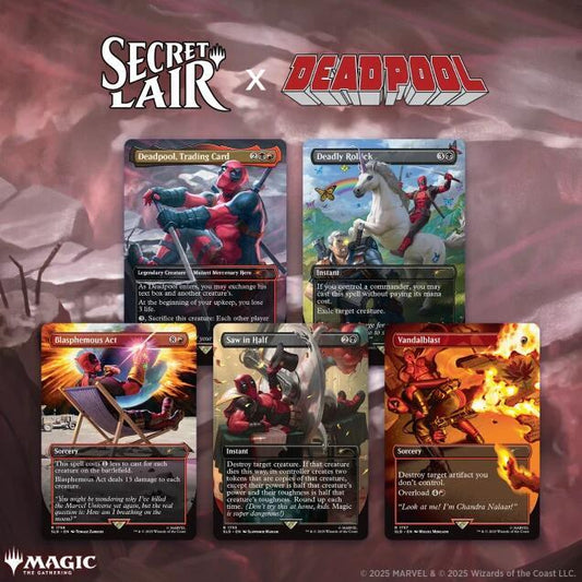 Secret Lair x Marvel's Deadpool
