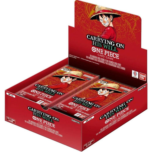 One Piece: Carrying On His Will Booster Box