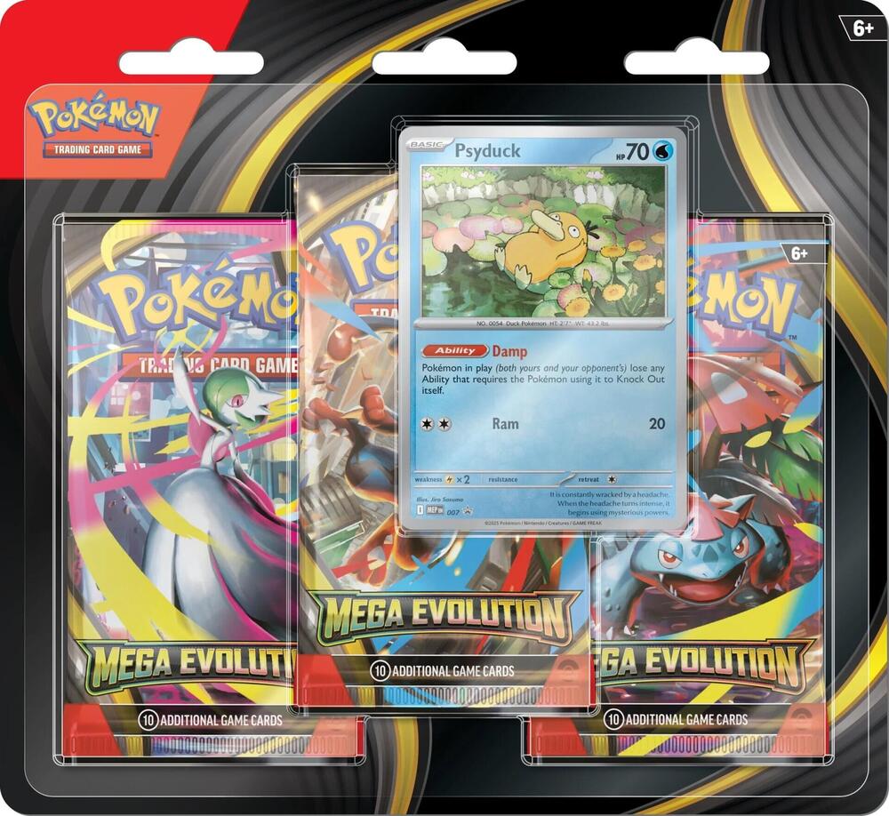 Mega Evolution 3-Pack Blister