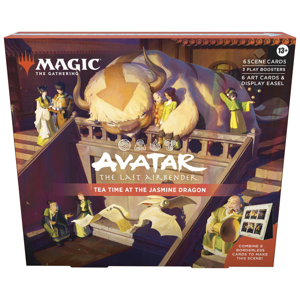 Avatar The Last Airbender Scene Box: Tea Time at the Jasmine Dragon