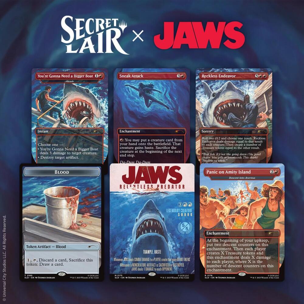 Secret Lair x Jaws: Terror of Amity Island