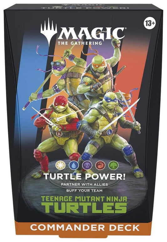 Magic Teenage Mutant Ninja Turtles Commander Deck - Turtle Power! [PREORDER]