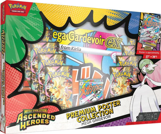 Pokemon Ascended Heroes Mega Gardevoir Premium Poster Collection