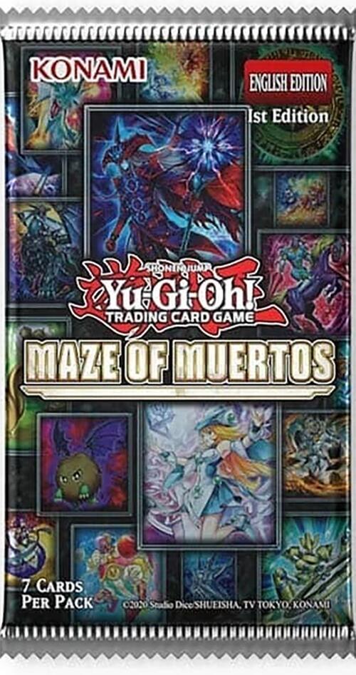 Yugioh Maze of Muertos Booster Pack