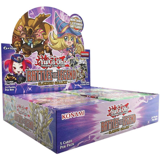 Yugioh Battles of Legend: Glorious Gallery Booster Box