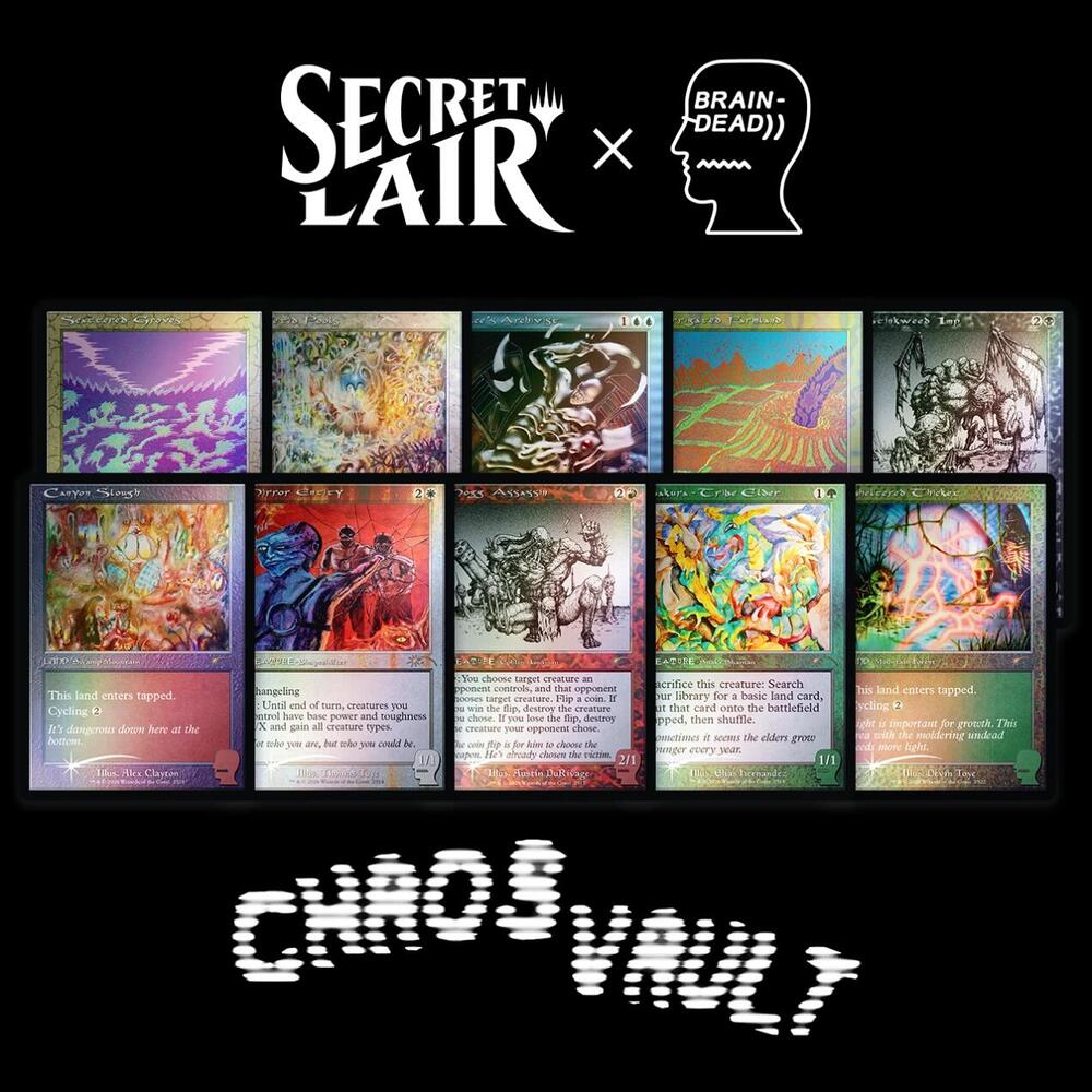 Secret Lair Brain Dead: New Earth Mentality Traditional Foil Edition