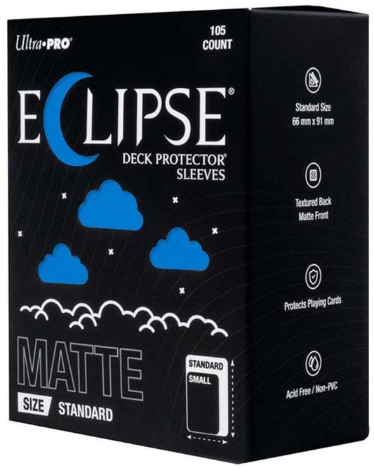Ultra Pro Eclipse Matte Standard Size 100 ct Sleeves - Pacific Blue