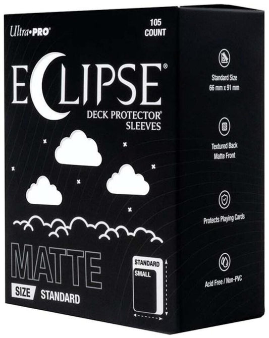 Ultra Pro Eclipse Matte Standard Size 100 ct Sleeves - Arctic White