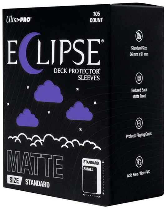 Ultra Pro Eclipse Matte Standard Size 100 ct Sleeves - Royal Purple