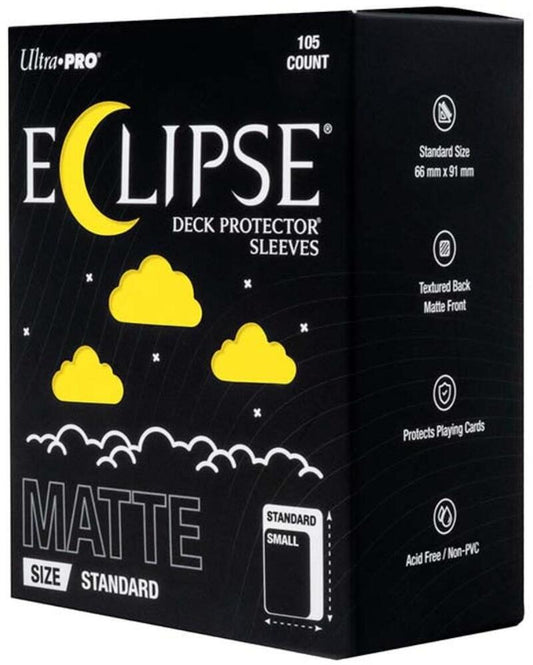 Ultra Pro Eclipse Matte Standard Size 100 ct Sleeves - Lemon Yellow