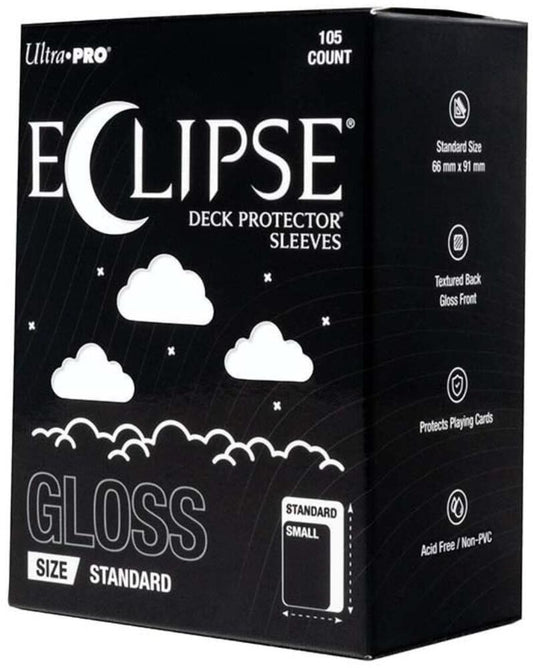 Ultra Pro Eclipse Gloss Standard Size 100 ct Sleeves - Arctic White