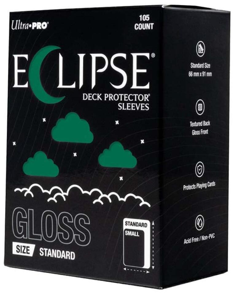 Ultra Pro Eclipse Gloss Standard Size 100 ct Sleeves - Forest Green