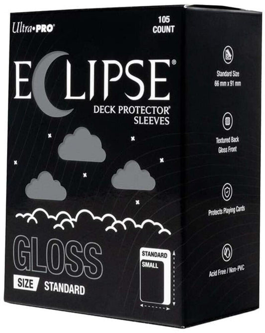 Ultra Pro Eclipse Gloss Standard Size 100 ct Sleeves - Smoke Grey