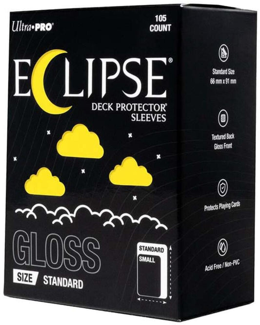 Ultra Pro Eclipse Gloss Standard Size 100 ct Sleeves - Lemon Yellow