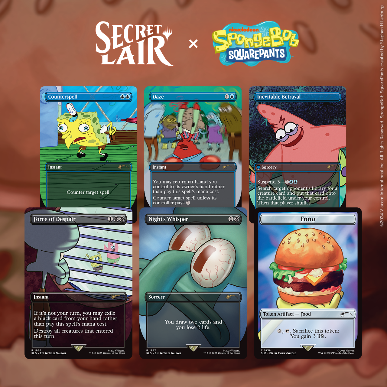 Secret Lair: Spongebob Squarepants Internet Sensation Non-Foil