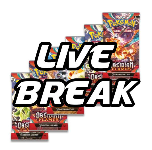 Live Break Six Obsidian Flames Booster Packs