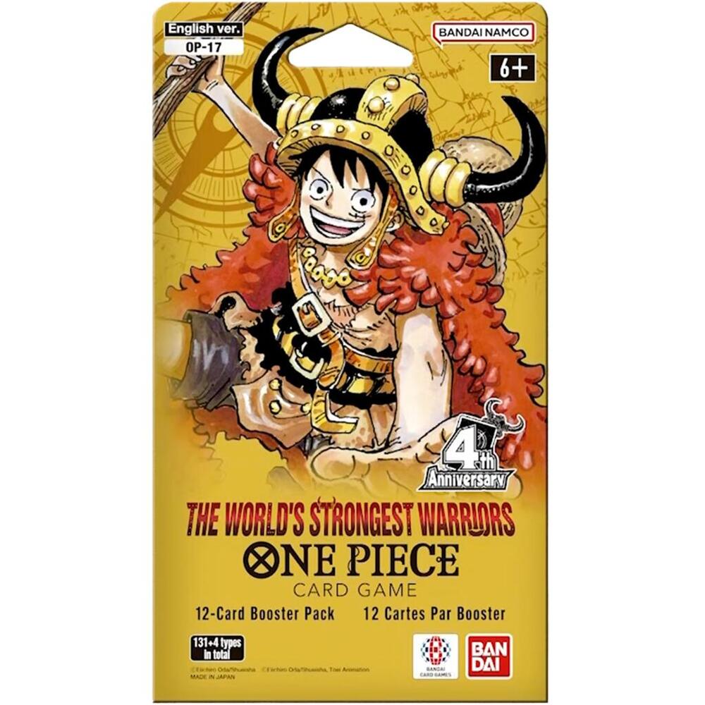 One Piece The World's Strongest Warriors Sleeved Booster Pack